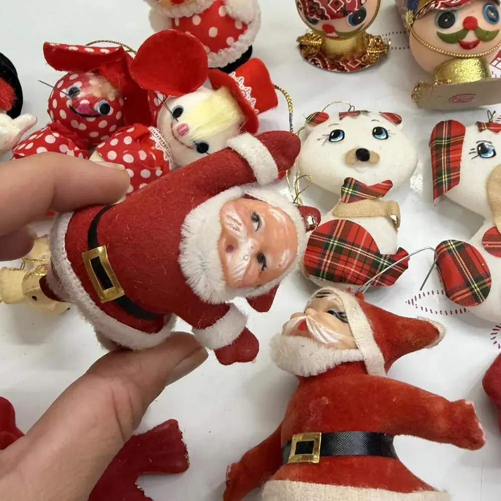 MCM Japan made Christmas ornament bundle of 20 vintage 1960s
